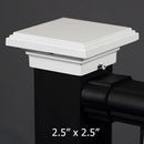 2.5" Titan Metal Post Cap