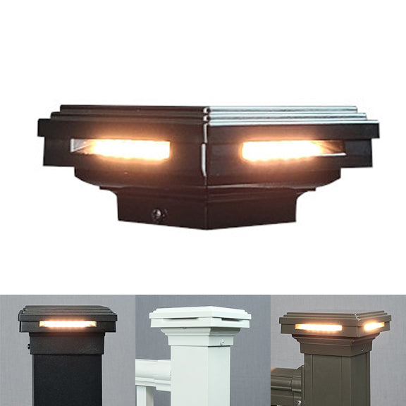Low Voltage Lamp Post Fixtures PACK OF 2 Harbor Breeze 1 Watt Black