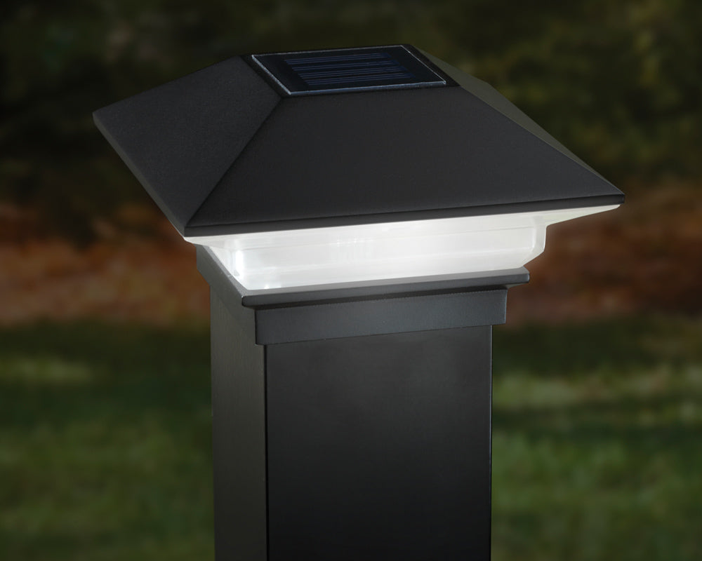 ALX Solar Powered Post Cap Light for 2.5