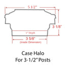 4x4 Case Halo LED Deck Light