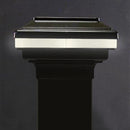 3x3 Saturn Low Voltage LED Post Cap Light