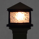 3x3 Sirius Low Voltage LED Post Cap Light