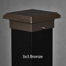 3x3 Titan Metal Post Cap