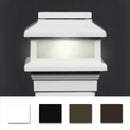 4x4 MaciMae Solar Deck Light for 3.5" Wood Post