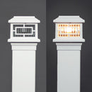 4x4 Orion LED Low Voltage Deck Light for 4" Post