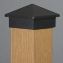 4x4 Sirius Metal Deck Cap (for 4-3/8 to 4-5/8" Posts)