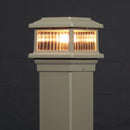 4x4 Titan LED Post Cap Light for 4" Metal or Vinyl Posts
