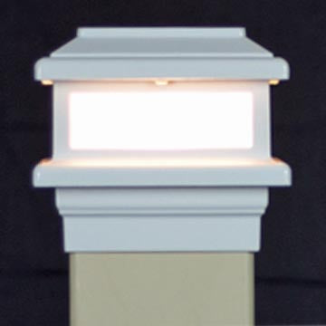 4x4 Triton 12V LED Deck Light 4" Post