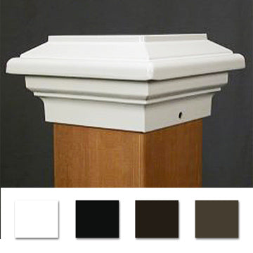 4x4 Titan Metal Deck Cap for 3.5" Wood Post