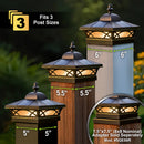 Coventry Solar Post Cap 5x5, 6x6, 8x8