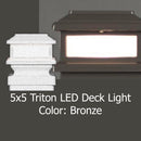5x5 Triton Low Voltage LED Deck Light