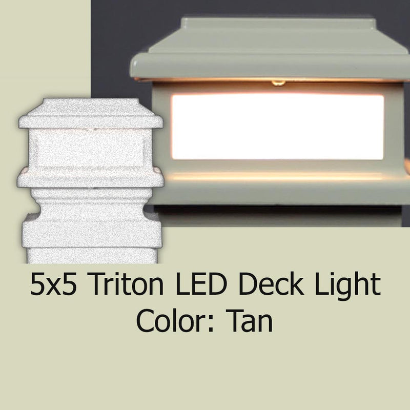 5x5 Triton Low Voltage LED Deck Light