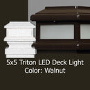 5x5 Triton Low Voltage LED Deck Light