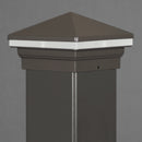 Iris Anello LED Low Voltage Deck Light for 6x6 Posts (5-1/2", 6" 6-1/2")