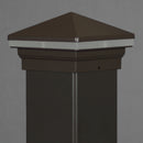 Iris Anello LED Low Voltage Deck Light for 6x6 Posts (5-1/2", 6" 6-1/2")