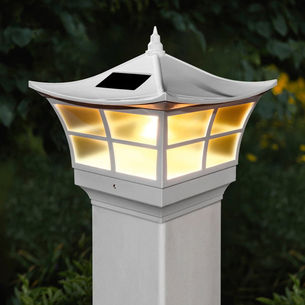 Ambience 4x4 5x5 Solar Post Cap Light