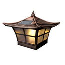 Ambience 4x4 Solar Post Cap Light - Copper