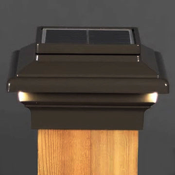 Aries 4x4 Solar Powered Deck Light - 3.5" Wood Posts