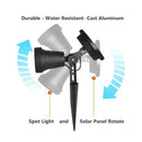 High Performance Metal Solar Spot Light