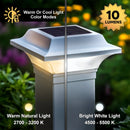 Imperial Solar Post Cap Light - White with 3x3 Adapter