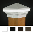 Iris Anello LED 4x4 Post Cap Light for 3-1/2" Wood Posts