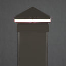 Iris Anello LED Low Voltage Deck Light for 4x4 Composite Post (4-1/4", 4-3/8", 4-1/2" to 4-5/8")