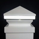 Iris Anello LED Post Cap Light for 5x5 Vinyl Posts