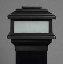 MaciMae 6x6 Metal Solar Deck Light for 5.5", 6", 6.5" Post
