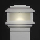 MaciMae 6x6 Metal Solar Deck Light for 5.5", 6", 6.5" Post