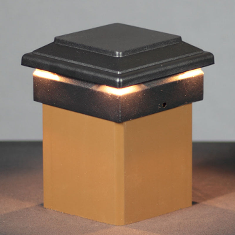 Neptune LED Low Voltage Deck Light for 4x4 Composite Post (4-1/2" to 4-5/8")