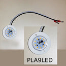 Aurora Replacement PLA9LED for Triton, Iris, Saturn Post Cap Lights  2 or 3 Pack