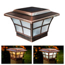 Prestige 4x4 Solar Post Cap Light - Copper Plated