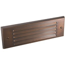 Yellowstone Louvered LED Recessed Brick Step Light