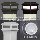 Aurora Replacement LED for 6x6 Triton Lights - 2 or 3 Pack