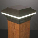 Saturn LED Low Voltage Deck Light for 6x6 Posts (5-1/2", 6", 6-1/2")