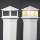 Sirius LED Deck Light 4x4 Metal or Vinyl Posts