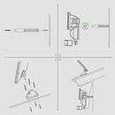 Solar Motion Security Light 100 LEDs