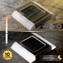 Solar Path Lights - Stainless Steel 2PK