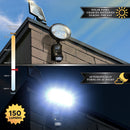 Solar Security Spotlight with Motion Sensor