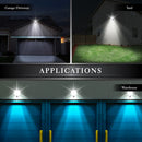 Solar Security Spotlight with Motion Sensor