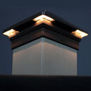 Venus 4x4 LED Post Cap Light for 3-1/2" Wood Posts