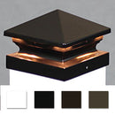 Venus 5x5 Pyramid Top LED Post Cap Light
