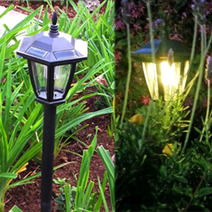 Darcy Carriage Style Solar Pathway Light- 2 PK