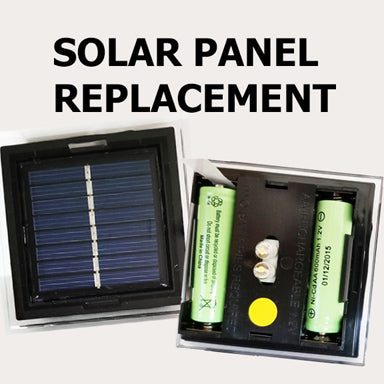 Replacement Solar Panel for Deckorators Post Caps - 2PK