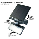 100 LED Motion Activated Solar Flood Light