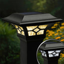Kingston Black Solar Post Cap Light - 2", 2.5", 3" Rails