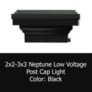 2x2 - 3x3 Mini Neptune Low Voltage LED Post Cap Light (fits 2", 2.5", 3" posts)