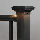 2x2 - 3x3 Mini Neptune Low Voltage LED Post Cap Light (fits 2", 2.5", 3" posts)