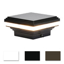 2x2 - 3x3 Mini Saturn Low Voltage LED Post Cap Light (fits 2", 2.5", 3" posts)