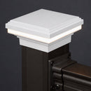 2x2 - 3x3 Mini Saturn Low Voltage LED Post Cap Light (fits 2", 2.5", 3" posts)